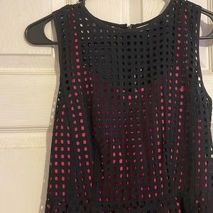 Halogen size 2 dress back cut out over pink